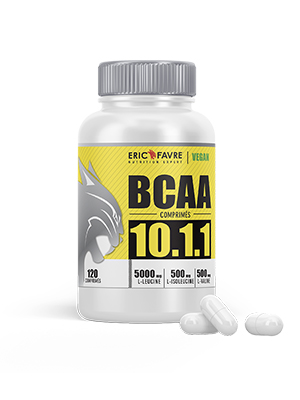 BCAA 10.1.1 Vegan - Acides aminés essentiels - Supplément musculaire 
